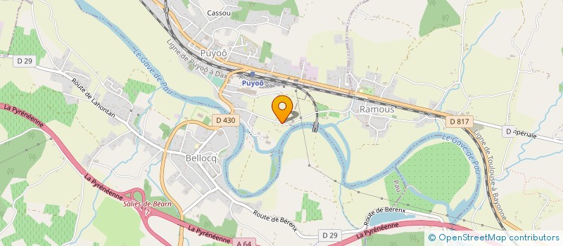 localisation de l'entreprise MONSIEUR NOEL LAFLEUR  PUYOO