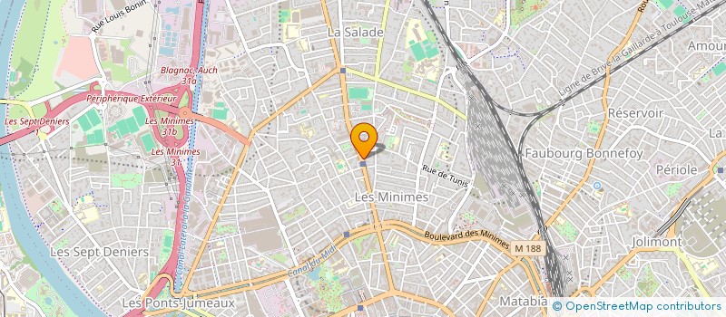 localisation de l'entreprise MONSIEUR NOEL LAGUNIAK à TOULOUSE