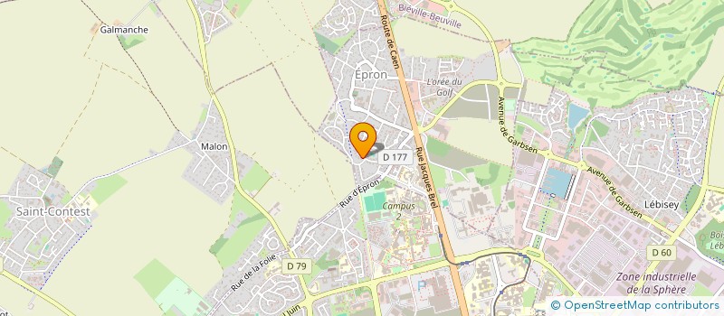 localisation de l'entreprise MONSIEUR NOEL LANGLOIS  EPRON