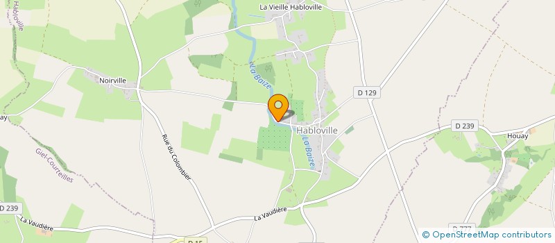 localisation de l'entreprise MONSIEUR NOEL LAURENT à HABLOVILLE