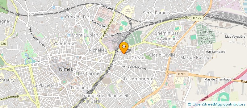localisation de l'entreprise MONSIEUR NOEL LAUTIER à NIMES