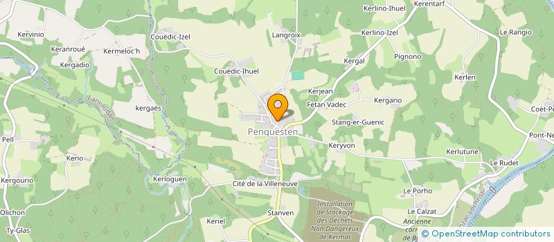 localisation de l'entreprise MONSIEUR NOEL LE GARREC  INZINZAC LOCHRIST