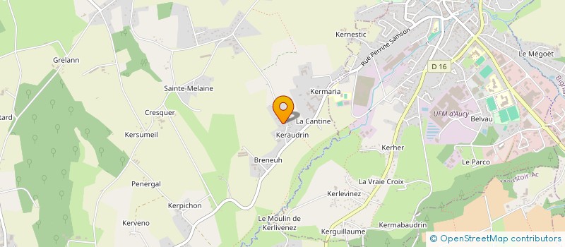 localisation de l'entreprise MONSIEUR NOEL LE GOFF  MOREAC