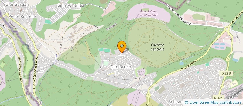 localisation de l'entreprise MONSIEUR NOEL LEHMANN  FORBACH