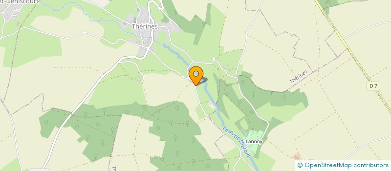localisation de l'entreprise MONSIEUR NOEL LEMAIRE  THERINES