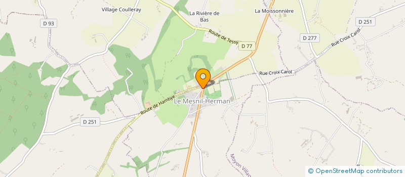 localisation de l'entreprise MONSIEUR NOEL LEMONNIER  SAINT-MARTIN-DE-BONFOSSE