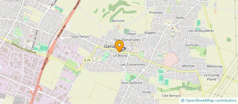 localisation de l'entreprise MONSIEUR NOEL LEPAPE  GENAS