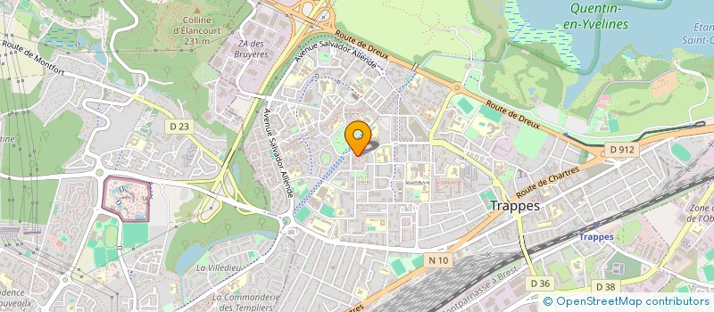 localisation de l'entreprise MONSIEUR NOEL LOCKO  TRAPPES