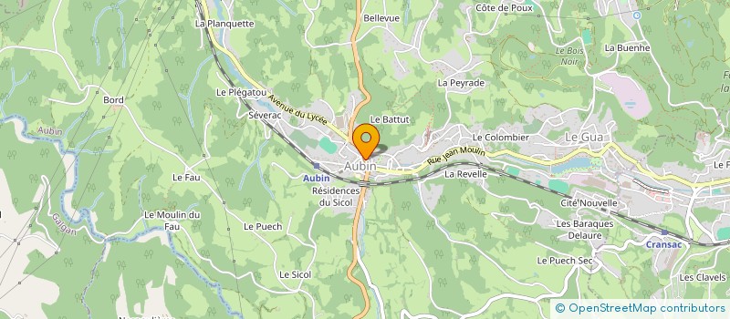 localisation de l'entreprise MONSIEUR NOEL LOPEZ à AUBIN