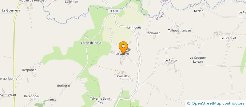 localisation de l'entreprise MONSIEUR NOEL LORCY  MOREAC