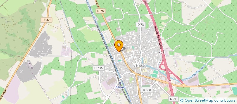 localisation de l'entreprise MONSIEUR NOEL LY  SENAS