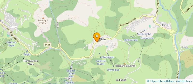 localisation de l'entreprise MONSIEUR NOEL MAGALON  BEUIL