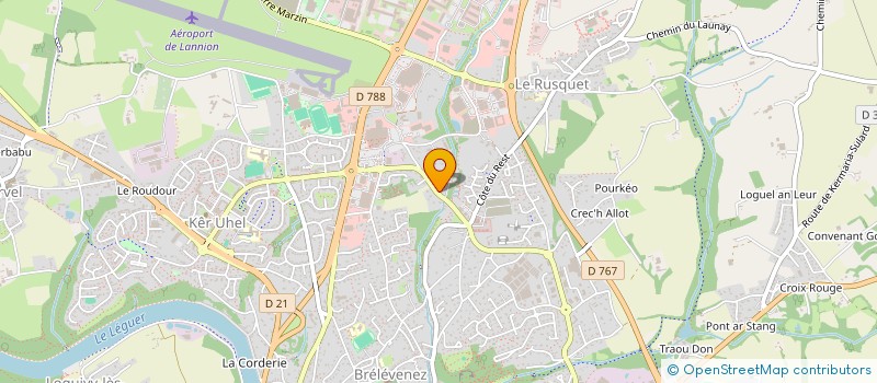 localisation de l'entreprise MONSIEUR NOEL MAMALET  LANNION