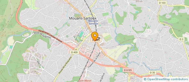 localisation de l'entreprise MONSIEUR NOEL MANZONE à MOUGINS