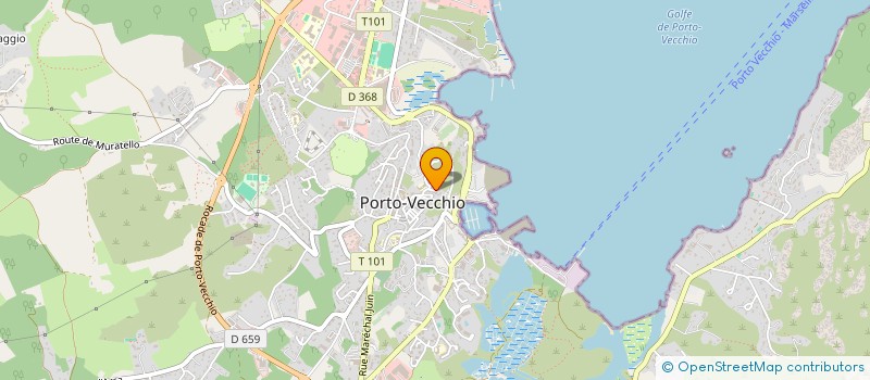localisation de l'entreprise MONSIEUR NOEL MARTIAL MARIONI à PORTO VECCHIO