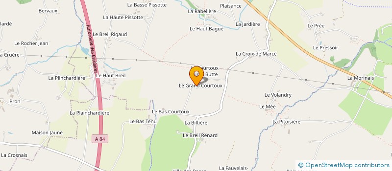 localisation de l'entreprise MONSIEUR NOEL MARTIN  SAINT-GERMAIN-EN-COGLES