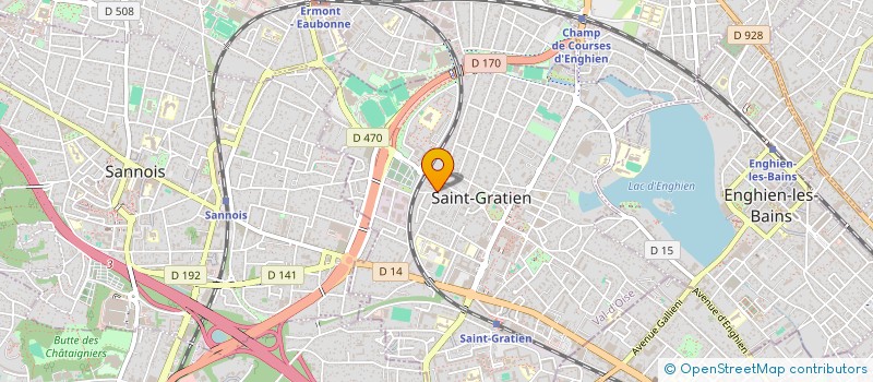 localisation de l'entreprise MONSIEUR NOEL MASSON  SAINT-GRATIEN