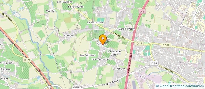 localisation de l'entreprise MONSIEUR NOEL MATRY à CHARNAY-LES-MACON