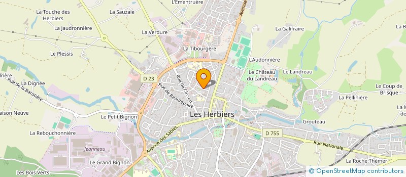localisation de l'entreprise MONSIEUR NOEL MAUPILLIER à MESNARD-LA-BAROTIERE