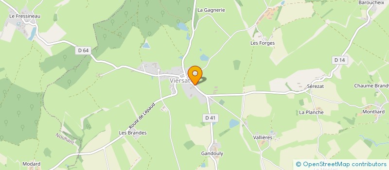 localisation de l'entreprise MONSIEUR NOEL MISSIOUX à VIERSAT