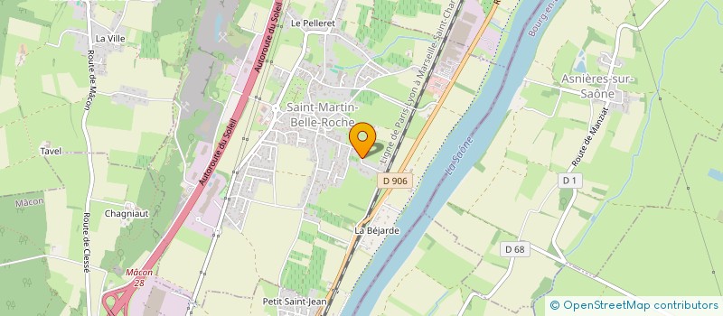 localisation de l'entreprise MONSIEUR NOEL MORIN  SAINT-MARTIN-BELLE-ROCHE