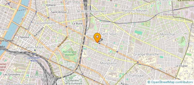 localisation de l'entreprise MONSIEUR NOEL MPACKE ESSOME  LYON