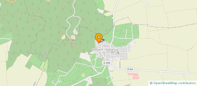 localisation de l'entreprise MONSIEUR NOEL NAUDIN  NOGENT-L'ABBESSE