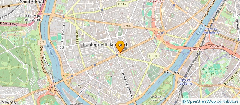 localisation de l'entreprise MONSIEUR NOEL NDANYUZWE à BOULOGNE-BILLANCOURT