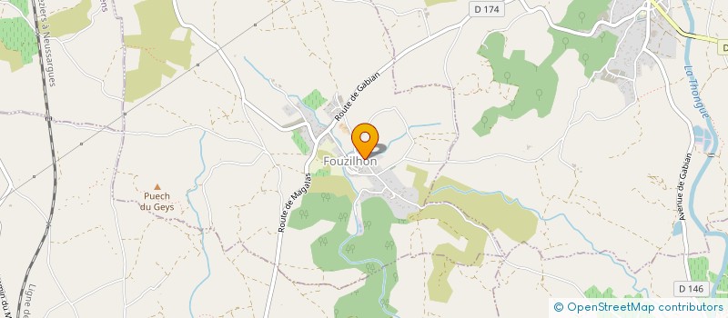 localisation de l'entreprise MONSIEUR NOEL OGER  FOUZILHON