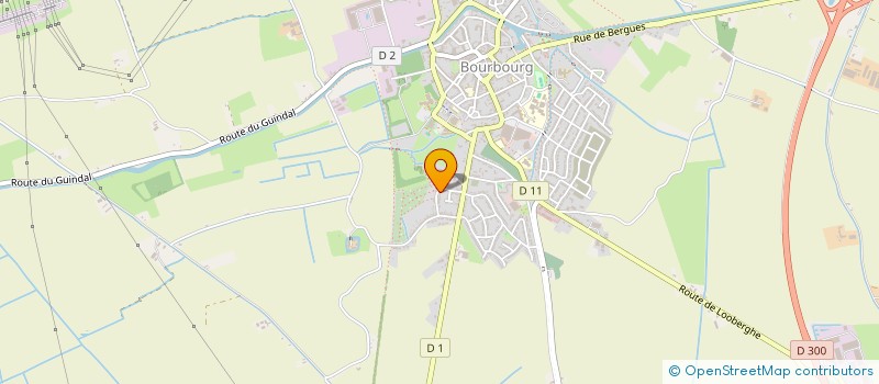 localisation de l'entreprise MONSIEUR NOEL OLLIVIER  BOURBOURG