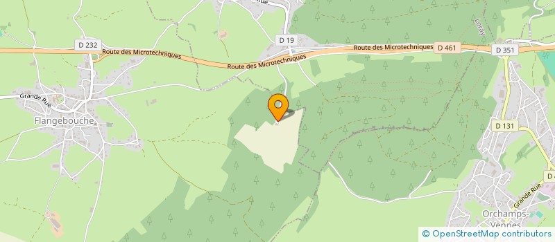 localisation de l'entreprise MONSIEUR NOEL PAGET  FLANGEBOUCHE