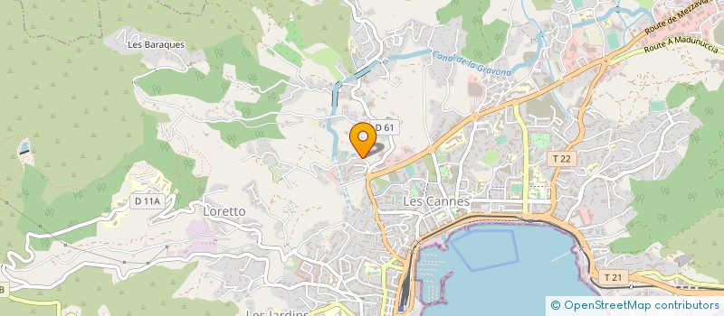 localisation de l'entreprise MONSIEUR NOEL PAIS  AJACCIO