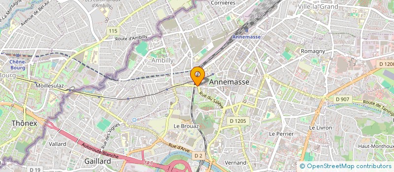 localisation de l'entreprise MONSIEUR NOEL PAPEGUAY  AMBILLY