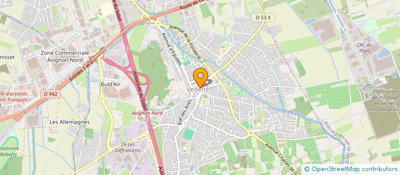 localisation de l'entreprise MONSIEUR NOEL PARDINI  VEDENE