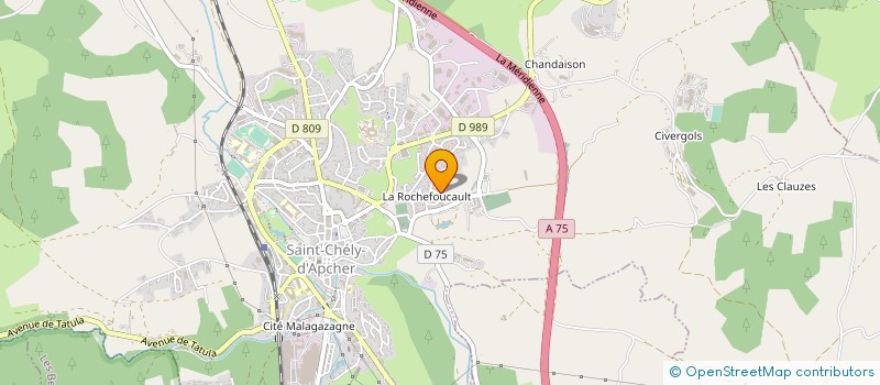 localisation de l'entreprise MONSIEUR NOEL PASCAL  SAINT-CHELY-D'APCHER