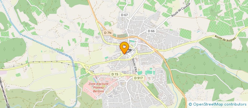 localisation de l'entreprise MONSIEUR NOEL PELLET  LAMBESC