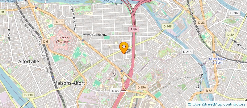 localisation de l'entreprise MONSIEUR NOEL PERRAUX  MAISONS-ALFORT