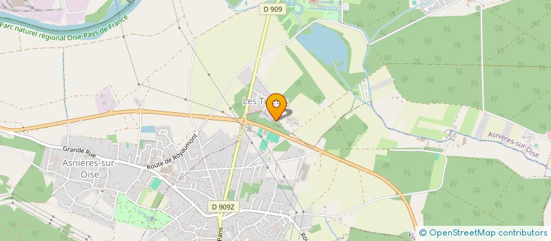 localisation de l'entreprise MONSIEUR NOEL PERREAU  ASNIERES-SUR-OISE