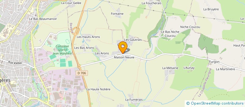 localisation de l'entreprise MONSIEUR NOEL PERRIN à BEAUCE