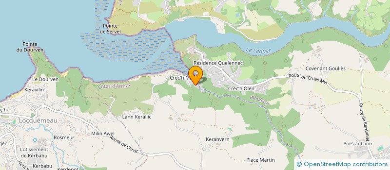 localisation de l'entreprise MONSIEUR NOEL PICRON JEUDY  PLOUMILLIAU