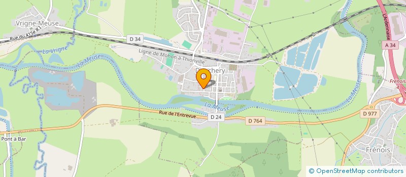 localisation de l'entreprise MONSIEUR NOEL PILARD  DONCHERY