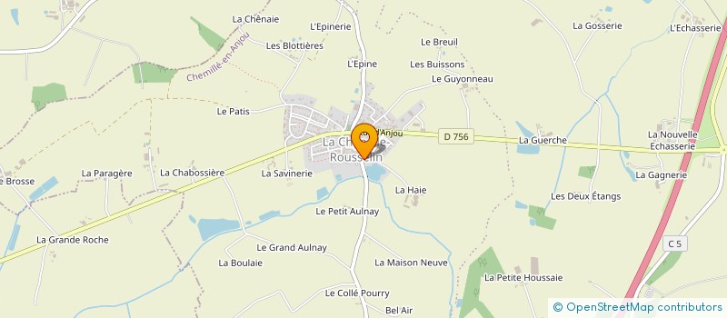 localisation de l'entreprise MONSIEUR NOEL PINEAU à CHEMILLE-EN-ANJOU