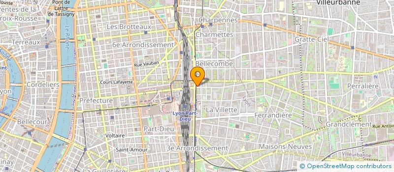 localisation de l'entreprise MONSIEUR NOEL PODEVIGNE à LYON