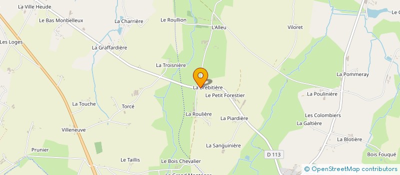 localisation de l'entreprise MONSIEUR NOEL PRADIER à LUITRE-DOMPIERRE