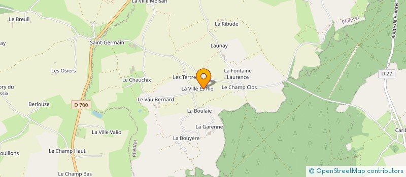 localisation de l'entreprise MONSIEUR NOEL PROVOST  PLAINTEL