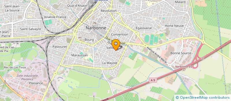 localisation de l'entreprise MONSIEUR NOEL PUIG  NARBONNE