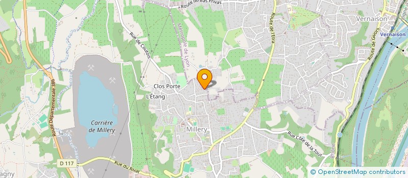 localisation de l'entreprise MONSIEUR NOEL PUSSIAT à MILLERY