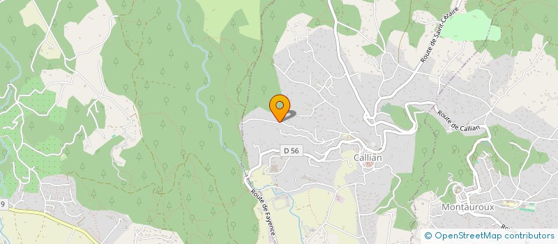 localisation de l'entreprise MONSIEUR NOEL REBUFFEL  CALLIAN