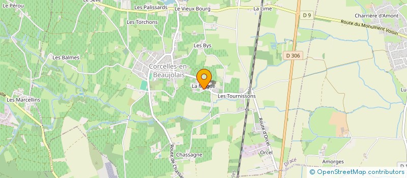 localisation de l'entreprise MONSIEUR NOEL REMUET à CORCELLES-EN-BEAUJOLAIS