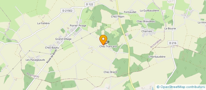 localisation de l'entreprise MONSIEUR NOEL RIVIERE  ARCHINGEAY